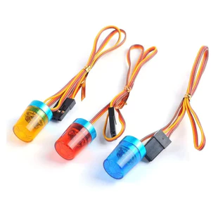 Đèn LED đa chức năng Đèn tròn siêu sáng nhấp nháy Chế độ xoay nhanh chậm cho xe RC HSP Trục