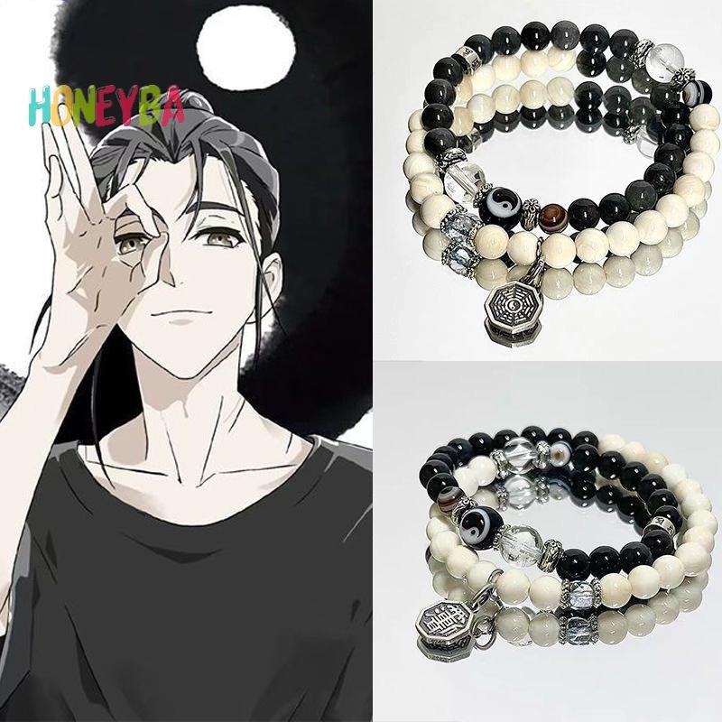 < Honeyba > Phong Cách Trung Hoa Núi Ma Chi Tiêu Đính Hạt Vòng Tay Nữ Ánh Sáng Sang Trọng Cao Cấp Cảm Giác Vintage Cá Tính Tay Món Quà Trang Sức