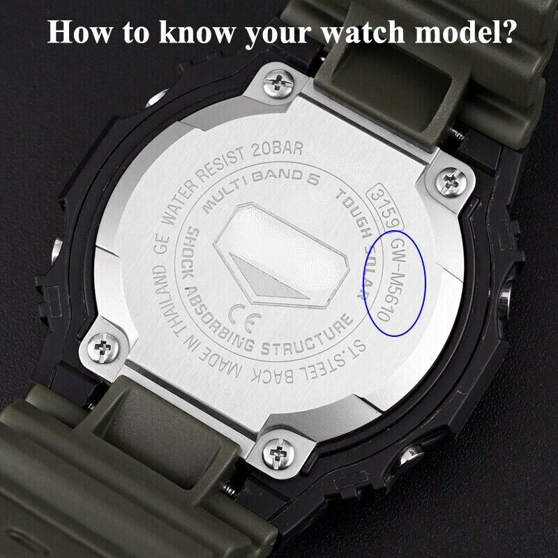 Dây đeo đồng hồ 20mm cao su silicon chống nước cho Casio G-shock MCW-200H/AE-1400, thay thế đa năng nam nữ