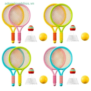 THÊM Trẻ Em Vợt Cầu Lông Bộ Nhẹ Trẻ Em Tennis Cầu Lông Trẻ Em Vợt Tennis Có Bóng Cho Trò Chơi Gia Đình BSS
