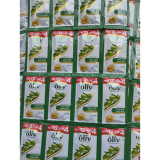 Set 60 Gói Dầu Gội Oliv Bồng Bềnh Và Ngăn Gãy Rụng Tinh Chất oliu