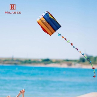 Hilabee Đóng thế Parafoil Diều Đồ chơi ngoài trời Chống nước Dễ dàng lắp ráp rách