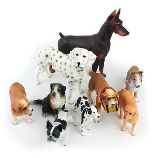 [Mô Hình Mô Phỏng Cho Chó] Doberman Golden Retriever Shepherd Bernard Mô Phỏng Động Vật Đồ Chơi Chó Bé Trai Bé Gái Quà Tặng