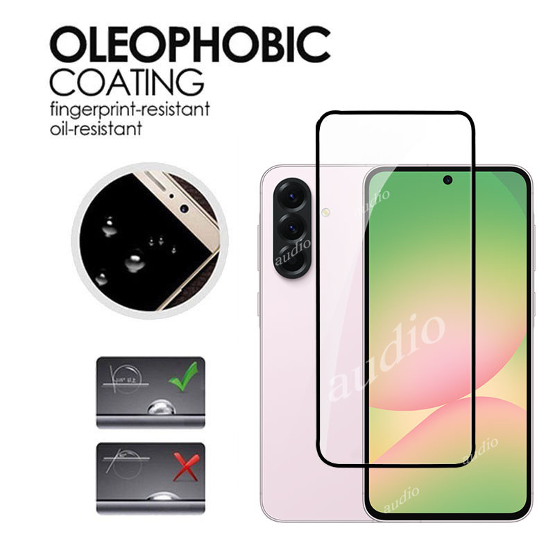 Dành Cho Samsung A56 5G 2in1 Kính Cường Lực Cho Samsung Galaxy A56 GalaxyA56 5G 2025 Bảo Vệ Màn Hình Mềm HD Camera Ống Kính Phim Cho SamsungA56 5G Bảo Vệ Màn Hình Phim Điện Thoại