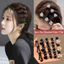 【Phụ Kiện Tóc】Set 2 Kẹp Tóc Mái Bện Lười Đẹp Thời Trang Hàn Quốc Cho Nữ