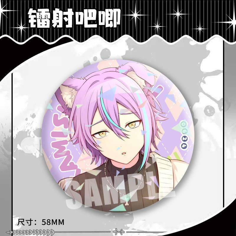 Project Sekai: Giai đoạn đầy màu sắc. Hatsune Miku – Huy hiệu ba chiều Anime Kamishiro Rui – Pin 58mm