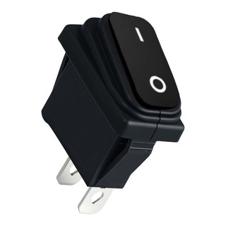 JOJO Công tắc chống nước công nghiệp trên Rocker 2 cực 250V 16A Thiết bị đầu cuối phẳng Công tắc Loại thuyền cho các môi trường khác nhau