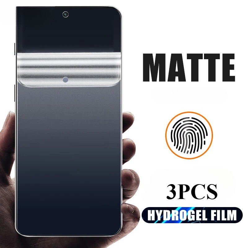 Infinix Note50 Note50x Note40 Note40S 3 Phim Hydrogel Mềm Mờ 500D Cho Infinix Note 50 40 Pro Plus 4G 5G 50x 40X 40S Bảo Vệ Màn Hình Điện Thoại Chống Trầy Xước Chống Cháy Nổ