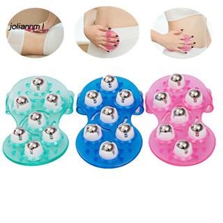 Jo1 Massage Con Lăn Bóng 7 Hạt Thiết Kế Công Thái Học Thân PVC Chống Cellulite Cơ Giảm Đau Thư Giãn Găng Tay Cho Unisex