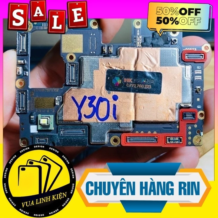 Main Vivo Y30i Rin bóc máy , Bo mạch Vivo Y30i , Mainboard Vivo Y30i