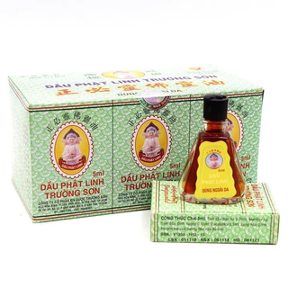 dầu phật linh Dầu Phật Linh Trường Sơn trị cảm, trúng gió (12 chai x 5ml)