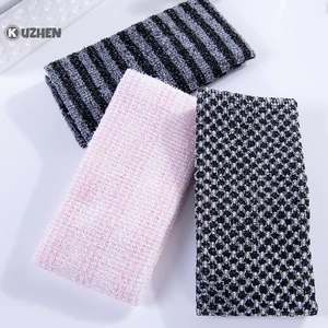 Kuzhen Nhật Bản Chà Khăn Lau Tắm Nylon Khăn Bàn Chải Cho Khăn Lưng Tẩy Tế Bào Chết Tắm Bọt Biển Cơ Thể Phụ Kiện Phòng Tắm HOT