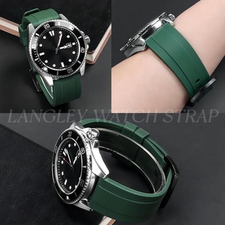 Dây đồng hồ cao su silicone 18-24mm cho Seiko 5 Cá ngừ Samurai Diver, phát hành nhanh, chống nước, dùng cho nam nữ