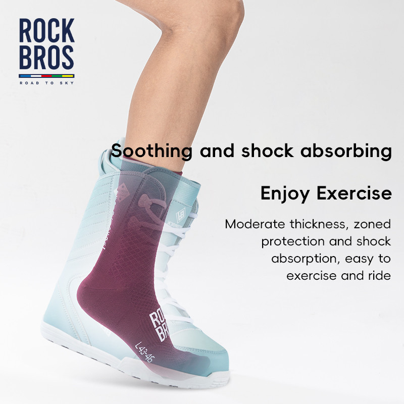 Tất Xe Đạp ROCKBROS Thoáng Khí Phù Hợp Cho Nam Nữ, Dành Cho Chuyến Đi Đường Trường MTB
