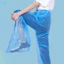 Quần đi mưa dùng một lần Gói dày chân trôi dạt Bộ chia chống thấm nước Du lịch Áo mưa trong suốt Áo mưa du lịch ngoài trời Đi xe đạp [BK]