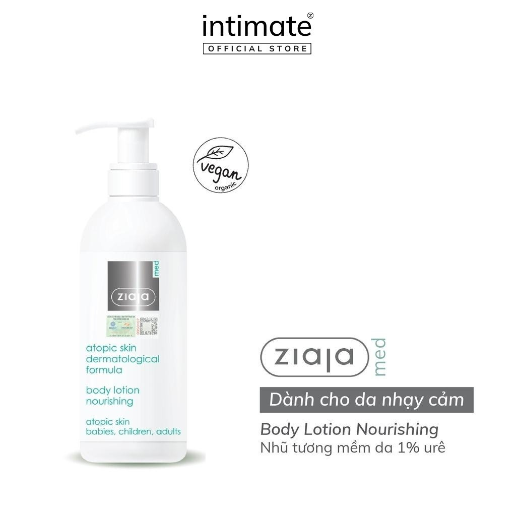 Mô tả Nhũ Tương Toàn Thân 1% Urê Ziaja Med Atopic Skin Dermatological Formula Giúp Làm Mềm Da 400ml - 2
