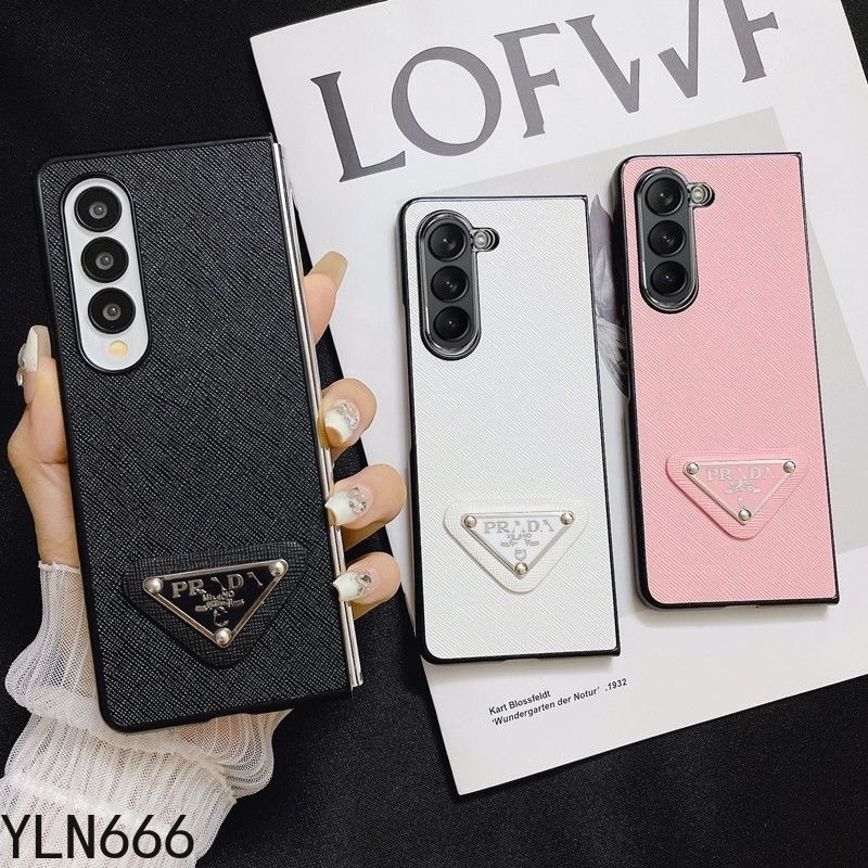 Dành Cho Samsung Galaxy Z Fold 7 6 5 4 3 2 Vỏ Điện Thoại Da PU Cổ Điển Cao Cấp Cho Galaxy Z Fold7 Thiết Kế Tối Giản Thời Trang Gấp Lưng Chống Sốc Vỏ Điện Thoại