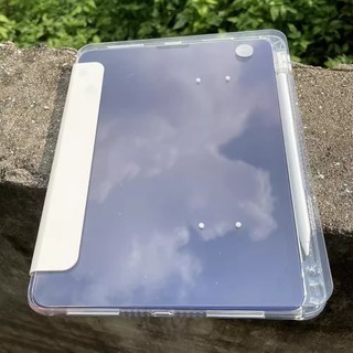 Xoay Trong Suốt Acrylic Dành Cho Samsung Galaxy Tab S9 FE Plus S8Plus S7 FE 12.4 A9 Plus 11 S6 Lite 2024 A9 8.7 A8 10.5 Pha Lê Thông Minh Đứng Máy Tính Bảng Có Khe Cắm Bút