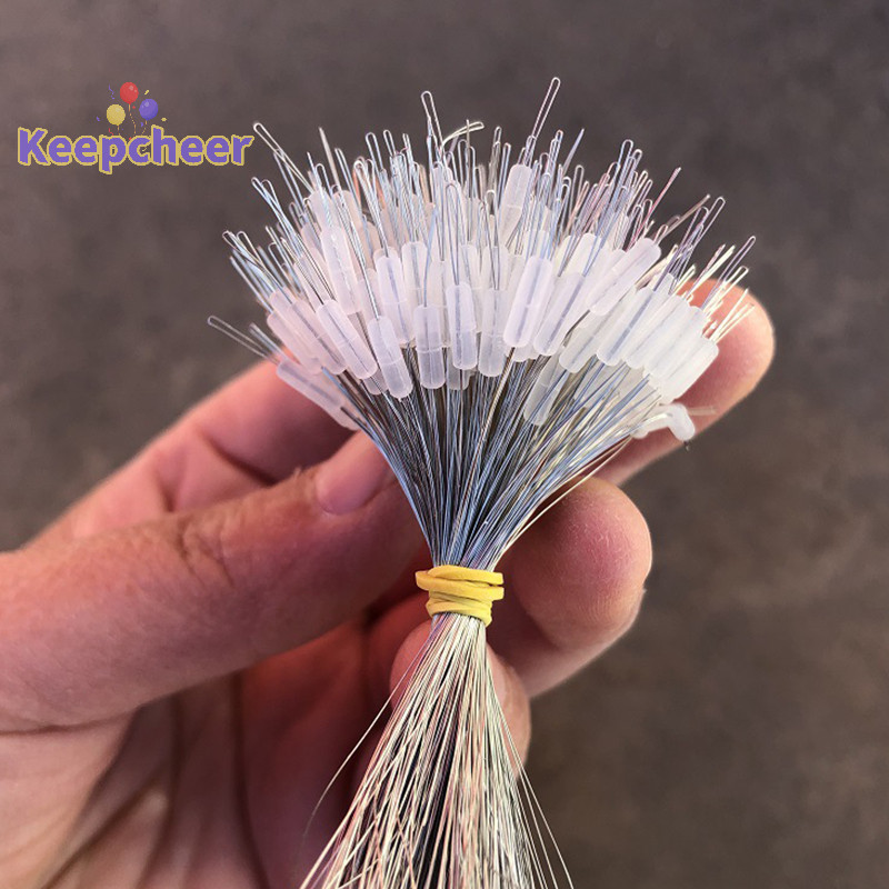 [Keepcheer] 300 Cái / lốc Phao Cao Su Chặn Câu Cá Bobber Chặn Phao Hình Trụ Không Gian B [Mới]