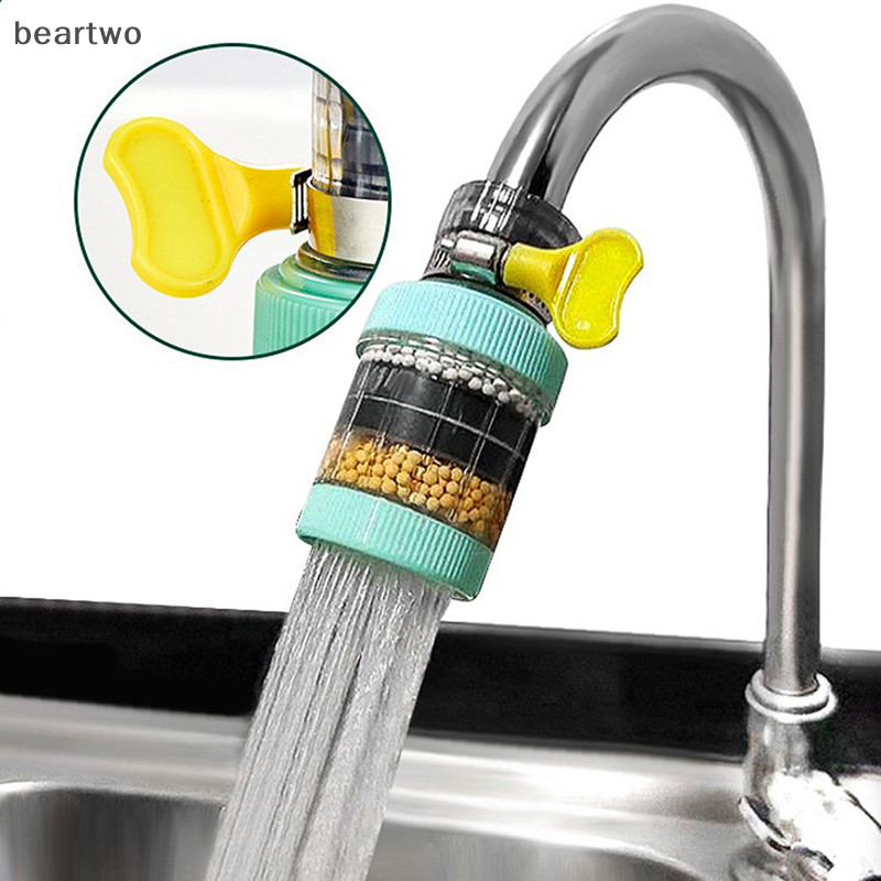 < Beartwo > Máy lọc vòi bếp đa năng 6 lớp Bộ lọc vòi hoa sen Bộ lọc vòi phun đẹp