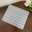 Hộp sắp xếp có thể điều chỉnh CHEESELY, Hộp sắp xếp trong suốt 56 lưới, Vòng cổ hộp đựng đồ trang sức bằng nhựa chống bụi dung tích lớn