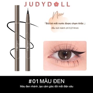[ CHÍNH HÃNG JUDYY DOLL ] Bút Kẻ Mắt Nước Nét Mảnh 0,014mm Judyy Doll Chống Nước Lâu Trôi Khô Nhanh