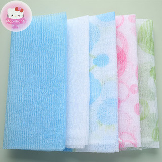 Moonlights Nylon Rửa Khăn Vải Làm Đẹp Da Cơ Thể Tẩy Tế Bào Chết Tắm Rửa Phòng Tắm EN