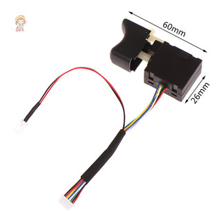 Máy khoan điện TWE 1Pc Bộ điều khiển tốc độ có thể điều chỉnh Cờ lê không chổi than VN