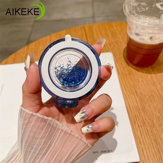 Đa Năng Giá Đỡ Điện Thoại Di Động Vòng Từ Tính Không Dây Dán Gấp Ngón Tay Sang Trọng Cát Cát Lỏng Lấp Lánh Giá Đỡ Kim Loại Phụ Kiện Điện Thoại Di Động