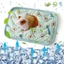 YUJINI Chiếu điều hoà thú cưng nhỏ, Hamster Guinea Pig Thảm thú cưng cảm giác mát mẻ, Thoải mái giữ mát Thỏ băng lụa Puppy Chăn mùa hè