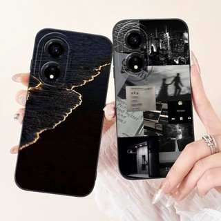 Ốp bảo vệ ống kính Honor X5 Plus WOD-LX1 / Honor X5 VNA-LX1 HonorX5 X5Plus 4G Vỏ điện thoại silicon mềm sơn thời trang
