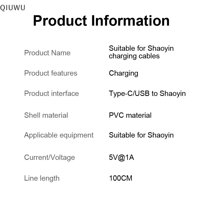 Tai nghe QIUWU Cáp sạc nhanh USB / Type-C cho Shokz AS800 / S803 / S810 / OpenRun Bộ sạc tai nghe dẫn truyền xương.