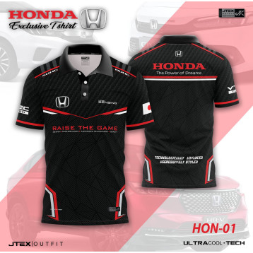 Áo thun thăng hoa Honda / Áo thun Baju Jersey
