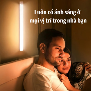 Đèn LED Thanh USB Sạc Cảm Biến Chuyển Động Đèn Ngủ Di Động Đèn Cảm Ứng Chuyển Động Đèn Led Thông Minh Dán Tường đèn cảm
