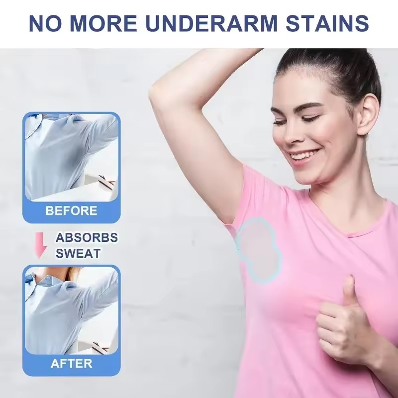 10 / 30 / 50 Miếng Lót Mồ Hôi Unisex / Miếng Lót Chống Mồ Hôi Nách Dùng Một Lần / Miếng Dán Mồ Hôi Siêu Mỏng Thoáng Khí