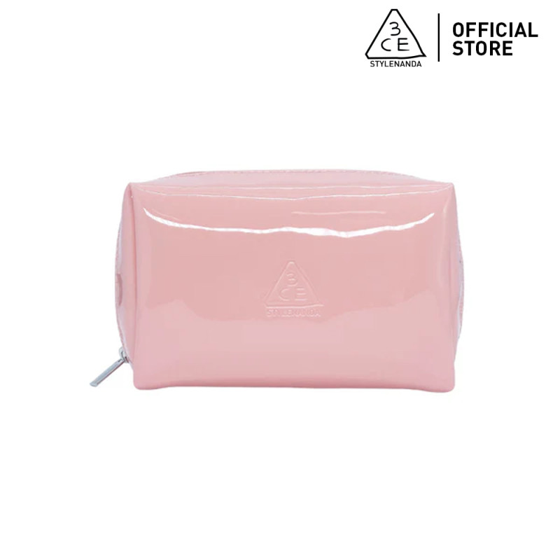 (GWP) Túi đựng mỹ phẩm 3CE Square Enamel Pouch