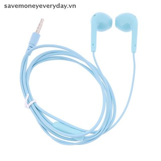 [Savemoneyeveryday] Tai nghe có dây bề mặt mịn U19 Tai nghe siêu trầm 3,5 mm có Mic tích hợp Tai nghe khử tiếng ồn Tai nghe nhạc [vn]