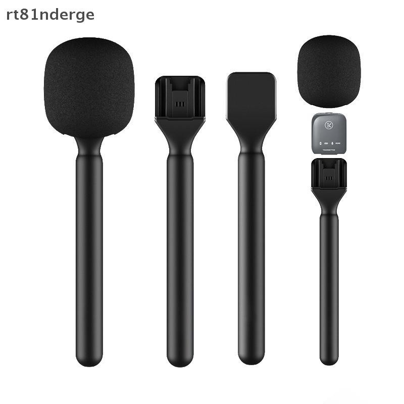 Ge Giá đỡ bộ chuyển đổi micrô không dây cầm tay để phỏng vấn với bọt im lặng cho Rode Wireless GO II cho DJI Mic 1 2 cho Synco G1 n