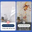 Decal dán bếp từ tính GADI chống bám bẩn, chịu nhiệt tốt, Giấy dán tường trong suốt không dùng keo, dễ dàng vệ sinh