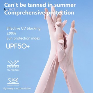 Vỏ bảo vệ cánh tay chống nắng JULYHOT Ice Silk - Tất cả trong một UV Thiết bị đi xe đạp mùa hè Massivedeals