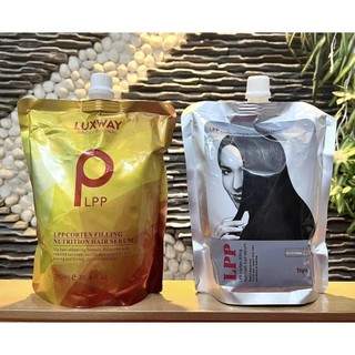 [ TN ] Hấp ủ phục hồi tóc hư tổn LPP LUXWAY Cortex Filling Nutrition Hair Serum 900ml ( bản GOLD )