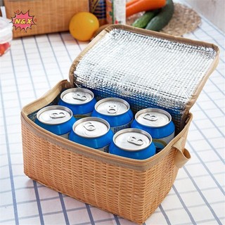 Túi đựng đồ ăn trưa mây di động N & X Hộp đựng thực phẩm giữ nhiệt chống nước Túi đựng đồ ăn trưa.
