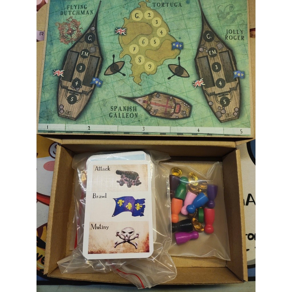 Boardgame Tortuga 1667 Thiên đường hải tặc Tigar