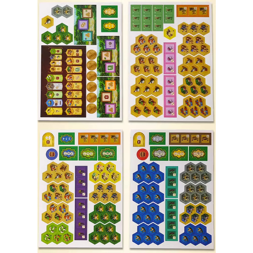 [Luật Việt] Boardgame Burgundy bản mới + mở rộng Tigar