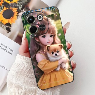 Dành Cho Tecno Spark 30 5G KL8 Vỏ Thiết Kế Mới Thoáng Mát Rồng Hổ Nhện Silicon Mềm Vỏ Điện Thoại Cho Tecno Pova 6 Neo 5G Capa
