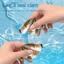 EDIWANY Xịt Nước Clam, Đồ Chơi Chơi Nước Đi Biển Đồ Chơi Xịt Nước Di Động, Mô Phỏng Clam Press-Loại Xịt Nước Đồ Chơi Tricky