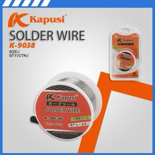 Cuộn thiếc hàn KAPUSI Japan 1mm 100g thiếc hỗn hợp nhựa thông mau dính