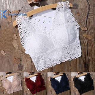 Kudosation Hoa Ren Áo Ngực Mỏng Dây Miễn Phí Bralette Quần Lót Nữ Brassiere Gợi Cảm Đồ Lót Đẹp