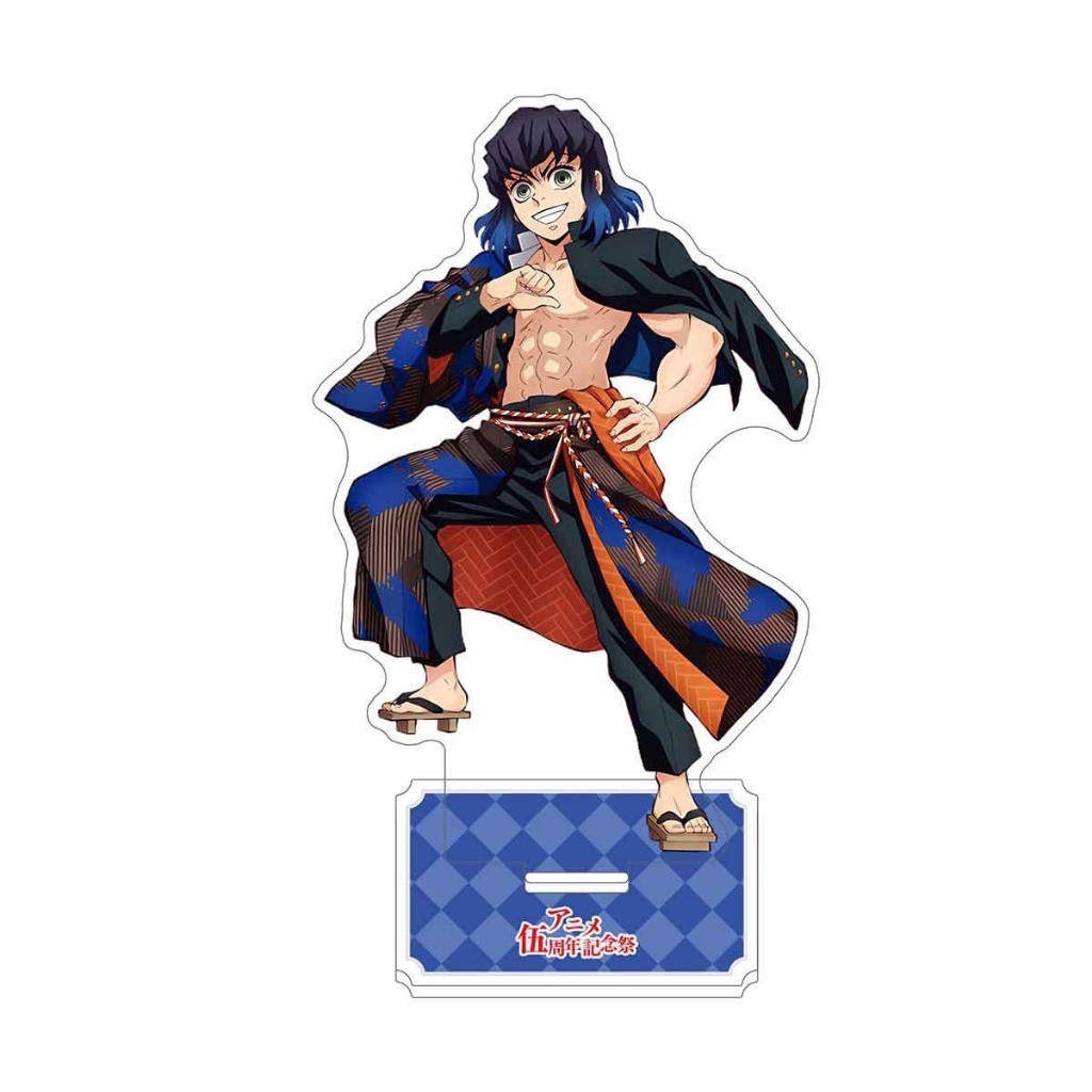 Mô hình standee KIMETSU NO YAIBA ver DU LỊCH tượng acrylic anime mica chibi trang trí trưng bày