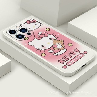 Ốp lưng OPPO A58 4G F11 PRO F5 F7 F9 F1S R15 PRO FIND X3 PRO MF037A hello kitty Silicon mềm chống rơi Vỏ điện thoại LSAQ